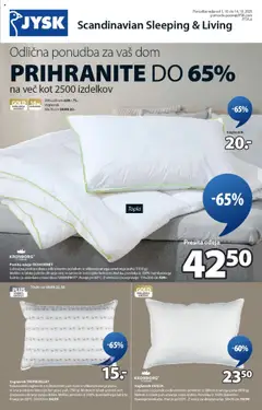 JYSK katalog akcije – veljaven od 01.10.2025