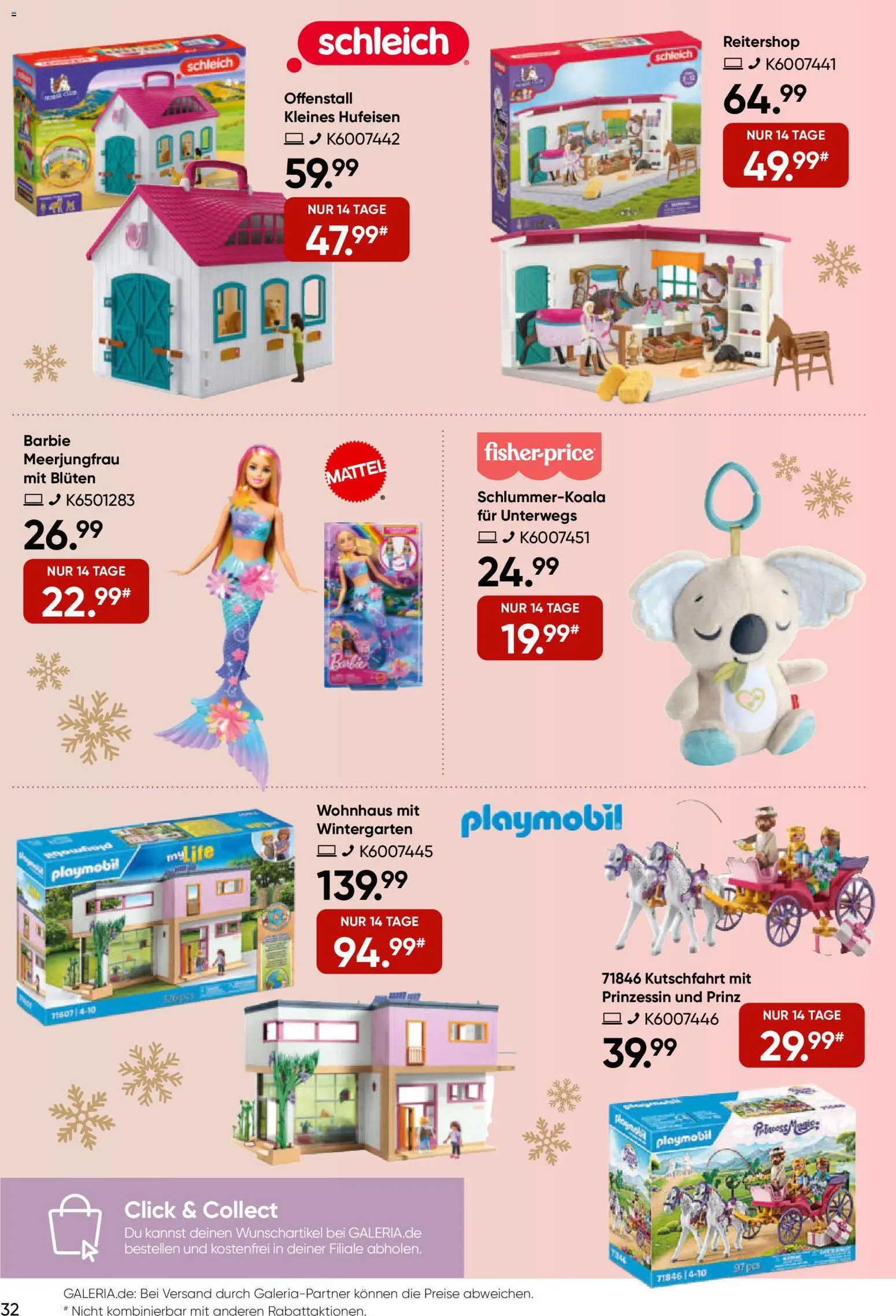 Galeria Karstadt Kaufhof Prospekt 	 – gültig ab 13.11.2025 | Seite: 32