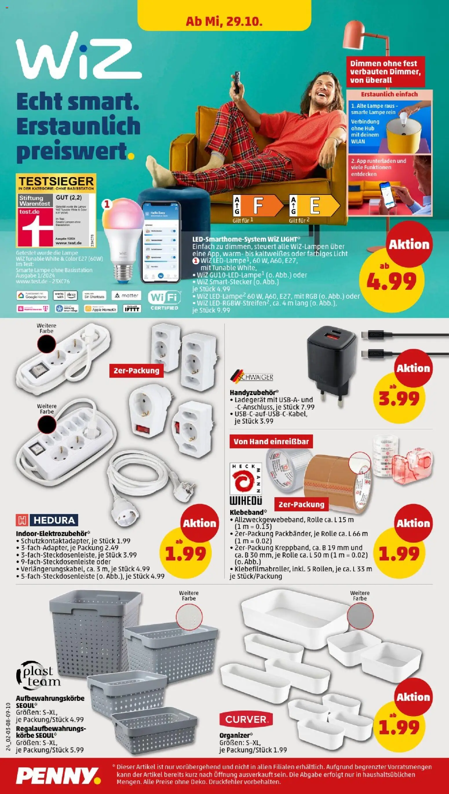 Penny - Hamburg  – gültig ab 27.10.2025 | Seite: 26 | Produkte: Lampe, Apple, Ladegerät