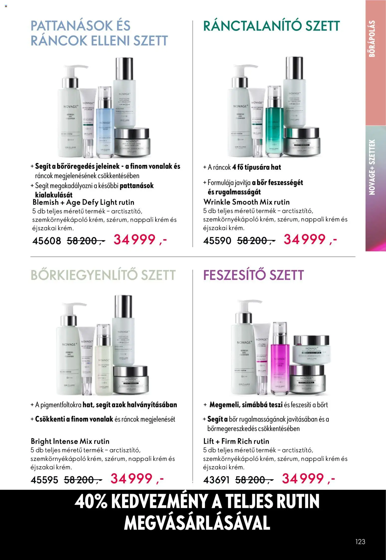 Oriflame akciós ujság - amely érvényes a következő dátumtól: 11.02.2026 | Oldal: 123 | Termékek: Szemkörnyékápoló, Bor