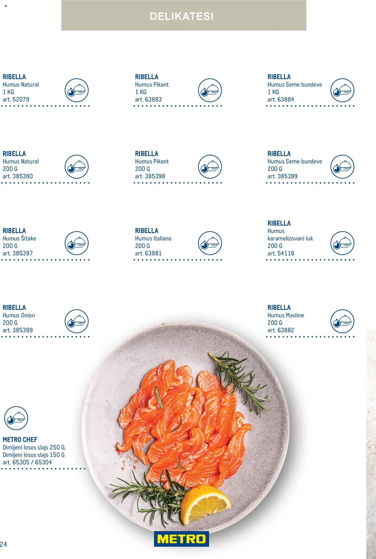 Metro katalog - važi od 28.11.2025 | Strana: 24 | Proizvode: Masline, Losos