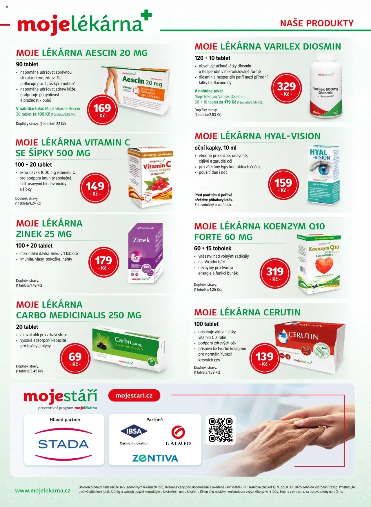 Moje lékárna leták od 13.09.2025 | Strana: 12 | Produkty: Vitamin c, Tablet, Šipky, Nehty