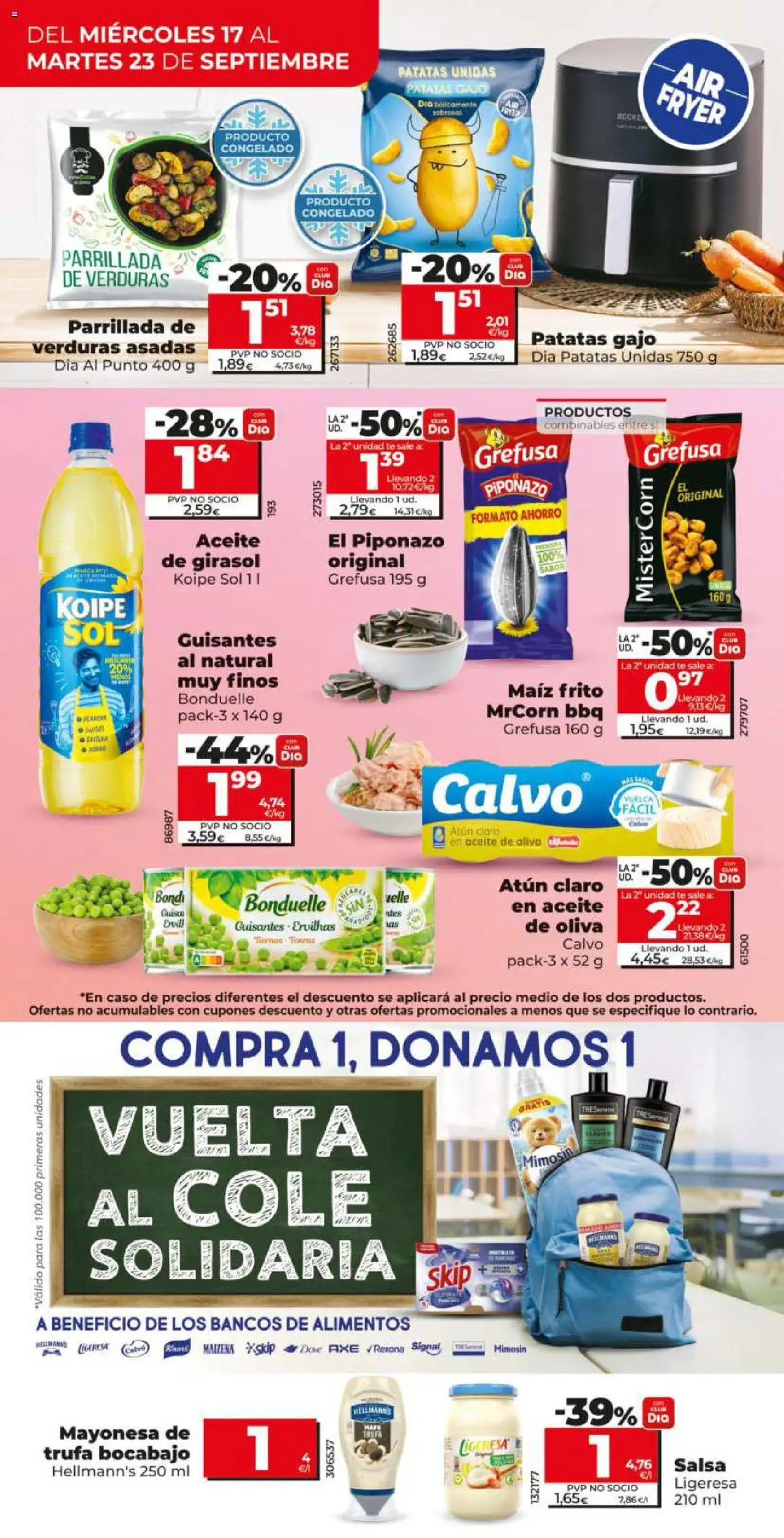Dia - folleto Market │ válido desde el 17.09.2025 | Página: 10 | Productos: Aceite, Aceite de girasol, Οθόνη προβολής, Κούβα