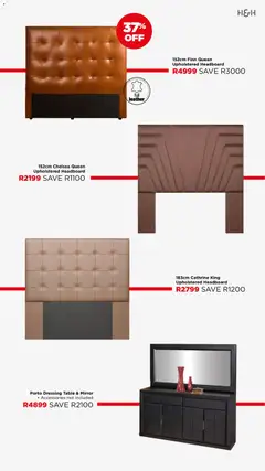 House and Home specials catalogue – valid from 09.03.2026 | Page: 10 | Products: Headboard, Table, Mirror, Dressing