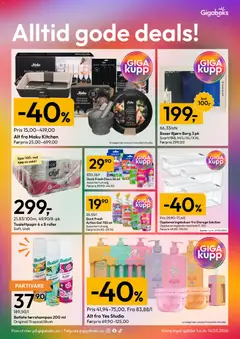 Forhåndsvisning av Gigaboks kundeavis gyldig fra 09.03.2026 | Side: 2 | Produkter: Toalettpapir, Shower Gel, Oppbevaringsboks, Blush