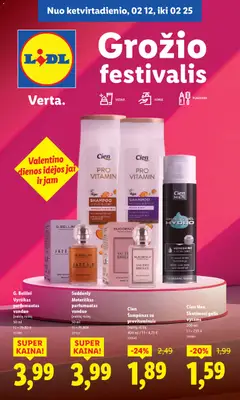 LIDL leidinys galioja nuo 12.02.2026