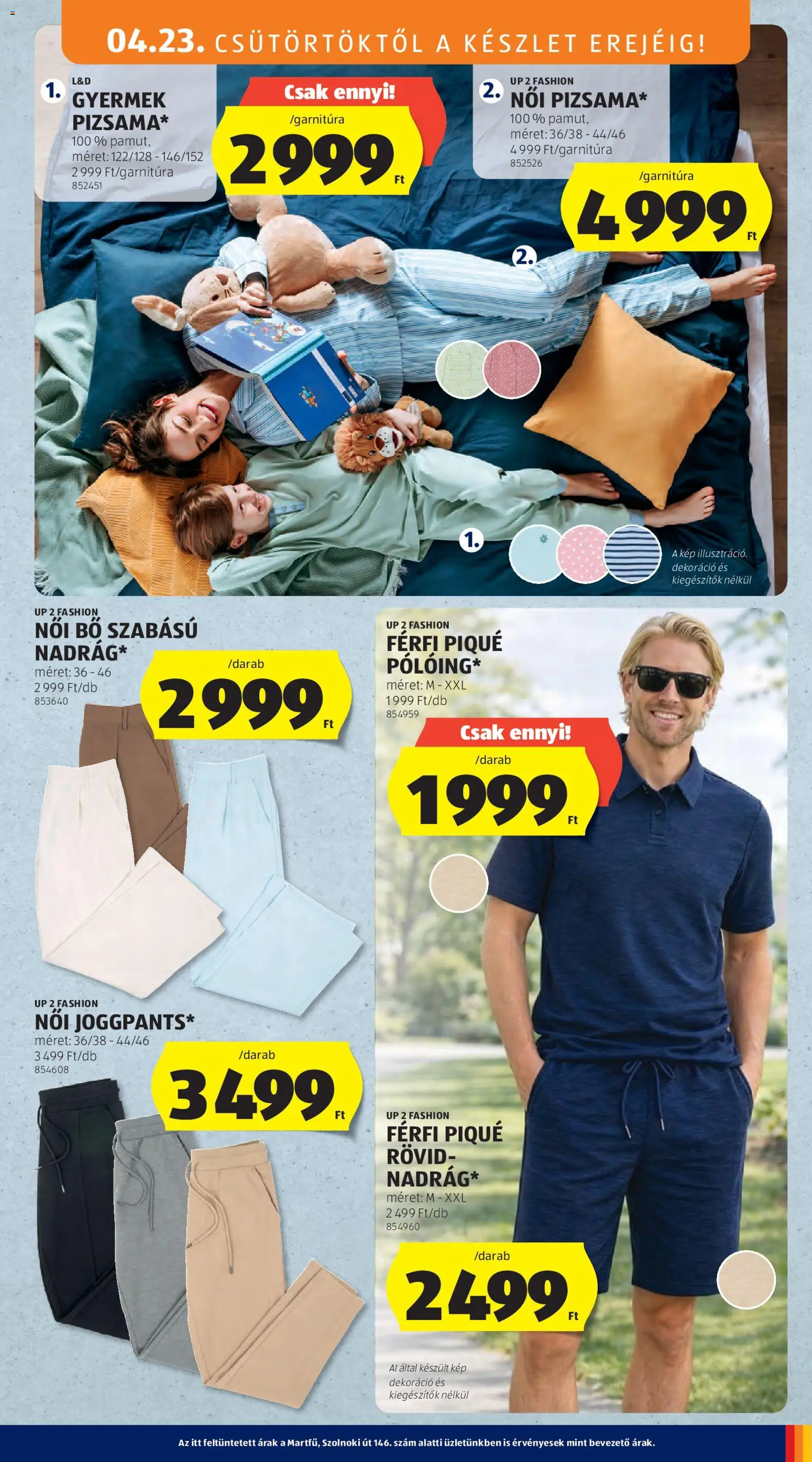 Aldi akciós ujság - amely érvényes a következő dátumtól: 23.04.2026 | Oldal: 19 | Termékek: Dekoráció