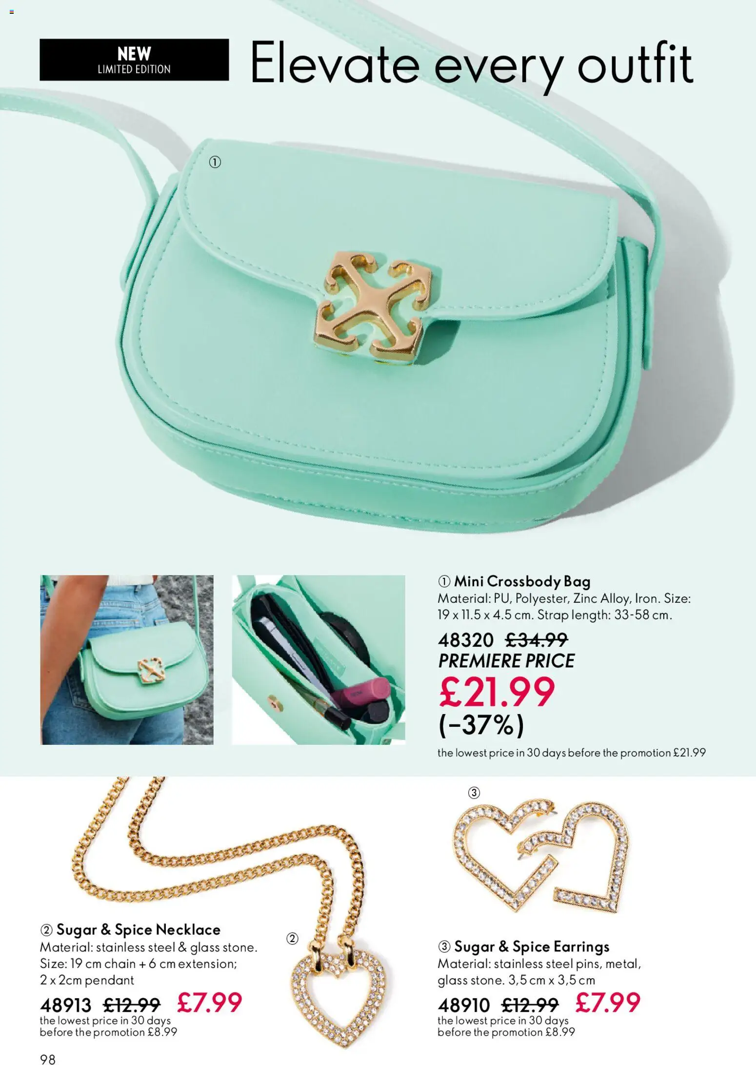 {H1} | Page: 98 | Products: Earrings, Papier carton, Bag