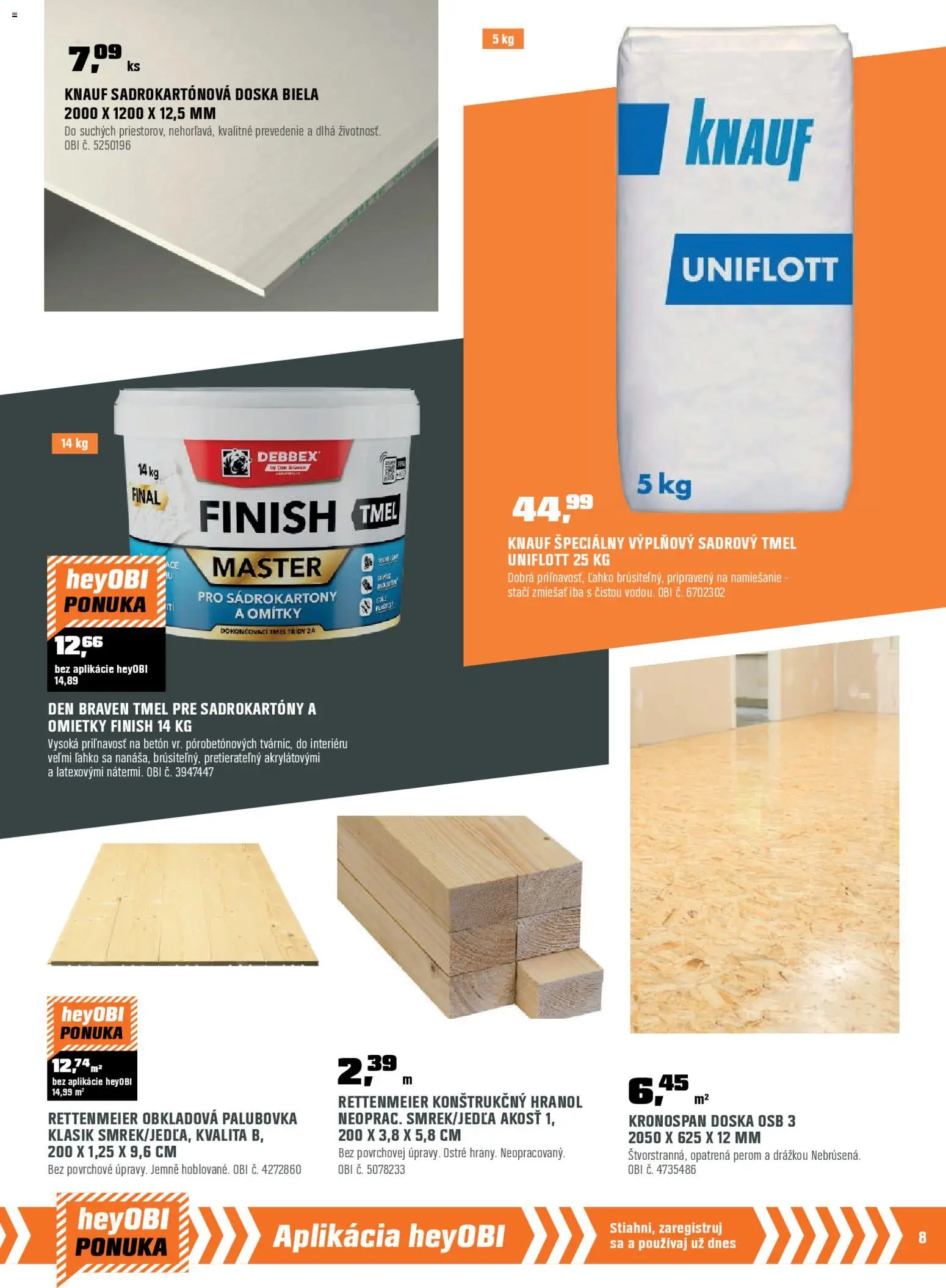 Nové OBI akcie – leták je platný od 01.03.2026 | Strana: 9 | Produkty: Mulčovacia kôra, Substrát