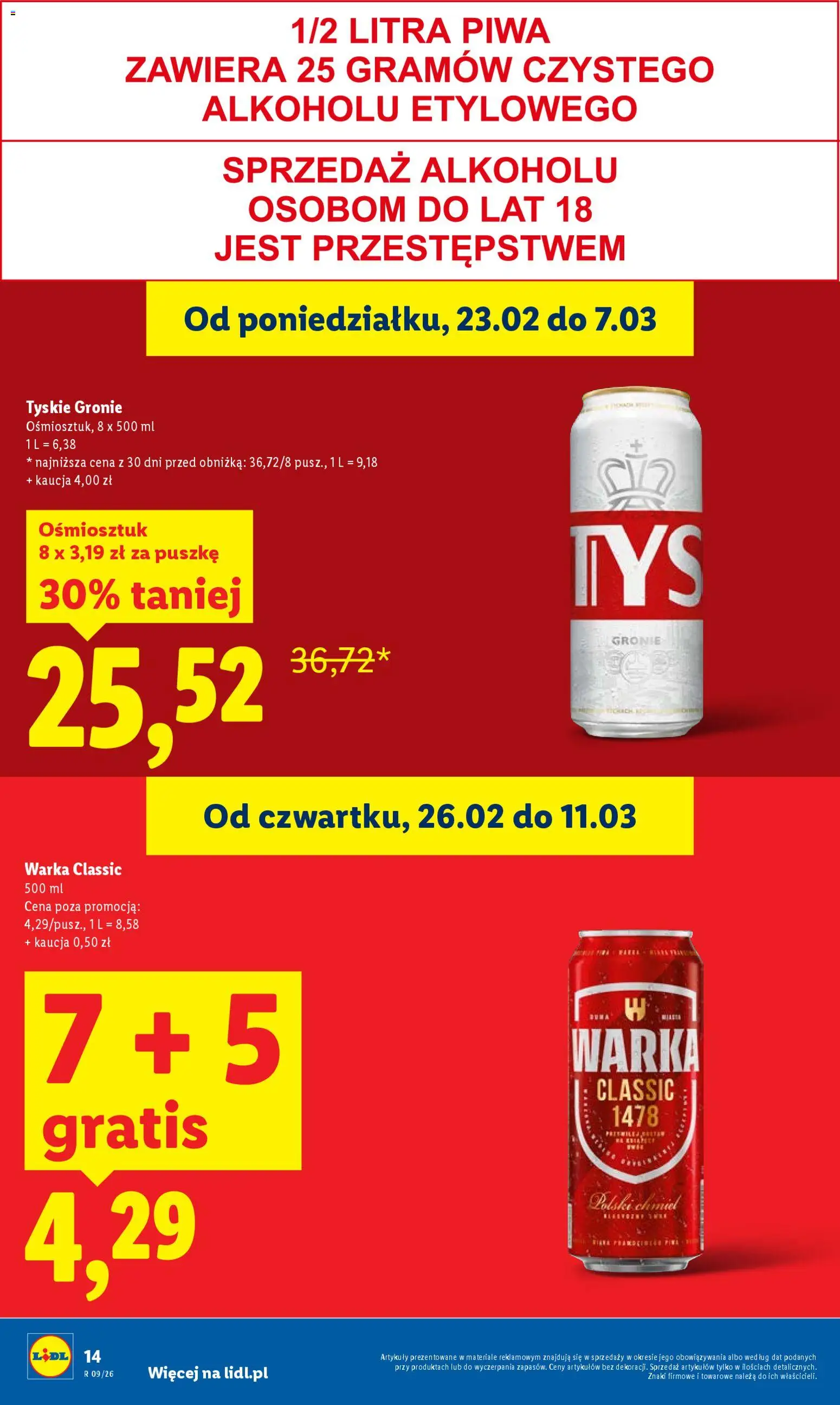 Lidl Polsko leták od 26.02.2026 | Strana: 14