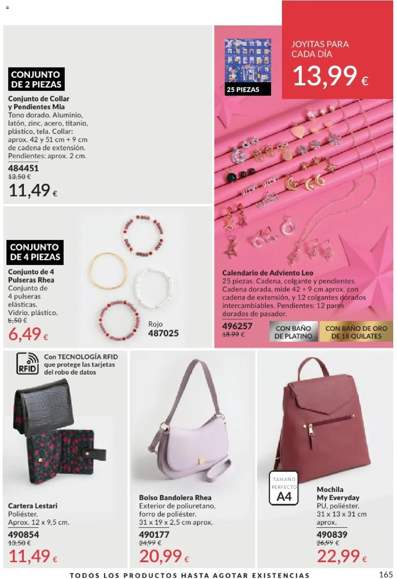 Catálogo AVON campaña 6 │ válido desde el 01.06.2025 | Página: 165 | Productos: Bolso bandolera, Bolso, Mochila, Baño