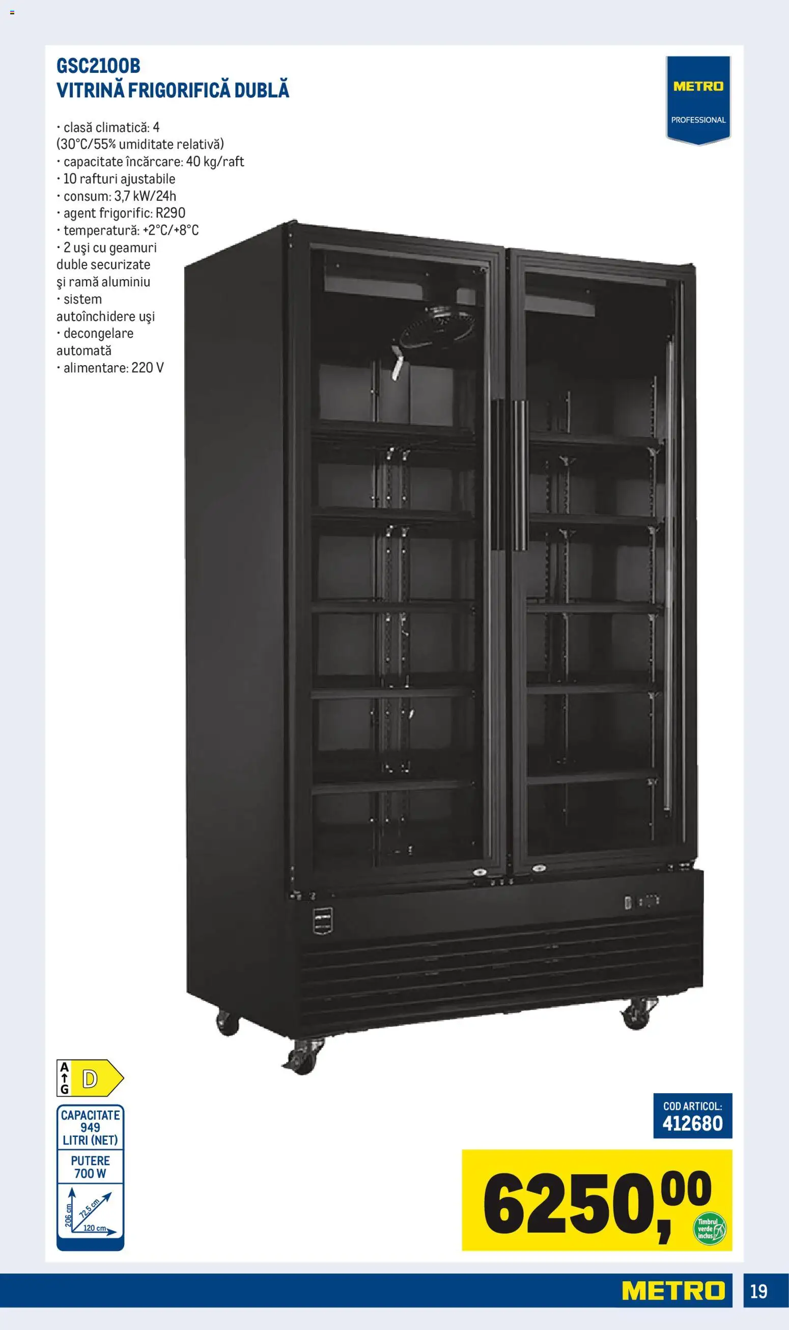 Noul catalog Metro – valabil de la 05.01.2026 | Pagină: 19 | Produse: Vitrină