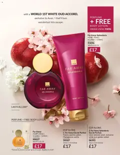 Preview of AVON - Avon Digital Brochure valid from 01.10.2025 | Page: 70 | Products: Perfume, Body lotion, Vanilla