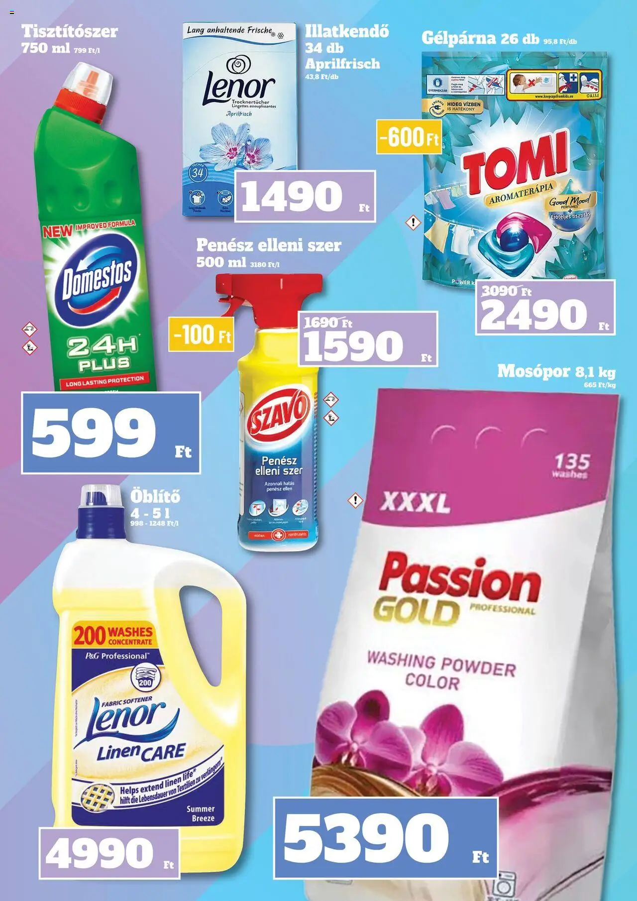Family Diszkont akciós ujság - amely érvényes a következő dátumtól: 16.10.2025 | Oldal: 25 | Termékek: Öblítő, Szavó, Mosópor