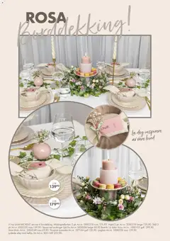 Forhåndsvisning av Spar Kjøp Konfirmasjon 2026 gyldig fra 06.02.2026 | Side: 24 | Produkter: Bord, Vase