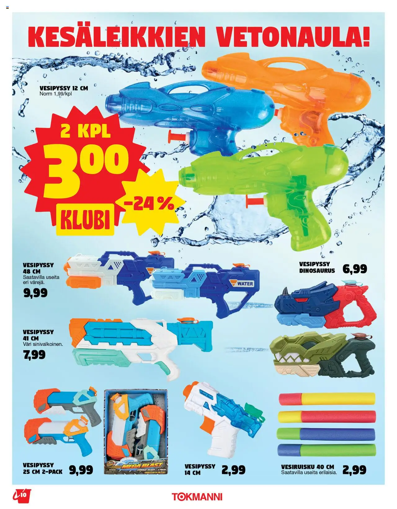 Tokmanni - Lelut 2025 – voimassa 28.04.2025 alkaen | Sivu: 10