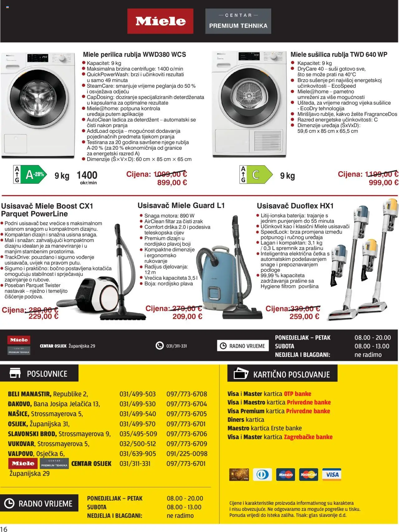 Centar Tehnike katalog | vrijedi od 01.10.2025 | Stranica: 16 | Proizvodi: Usisavač, Baterija, Četka, Deterdžent