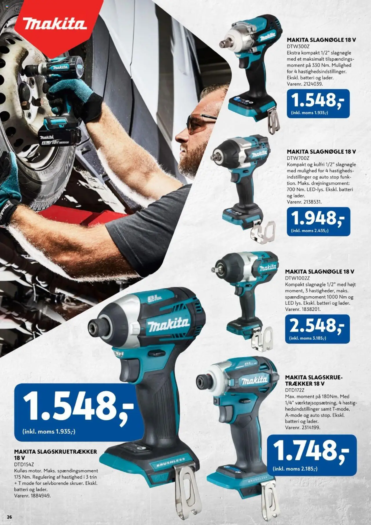 Davidsen Tilbudsavis gyldig fra 23.03.2025 | Side: 26 | Produkter: Batteri