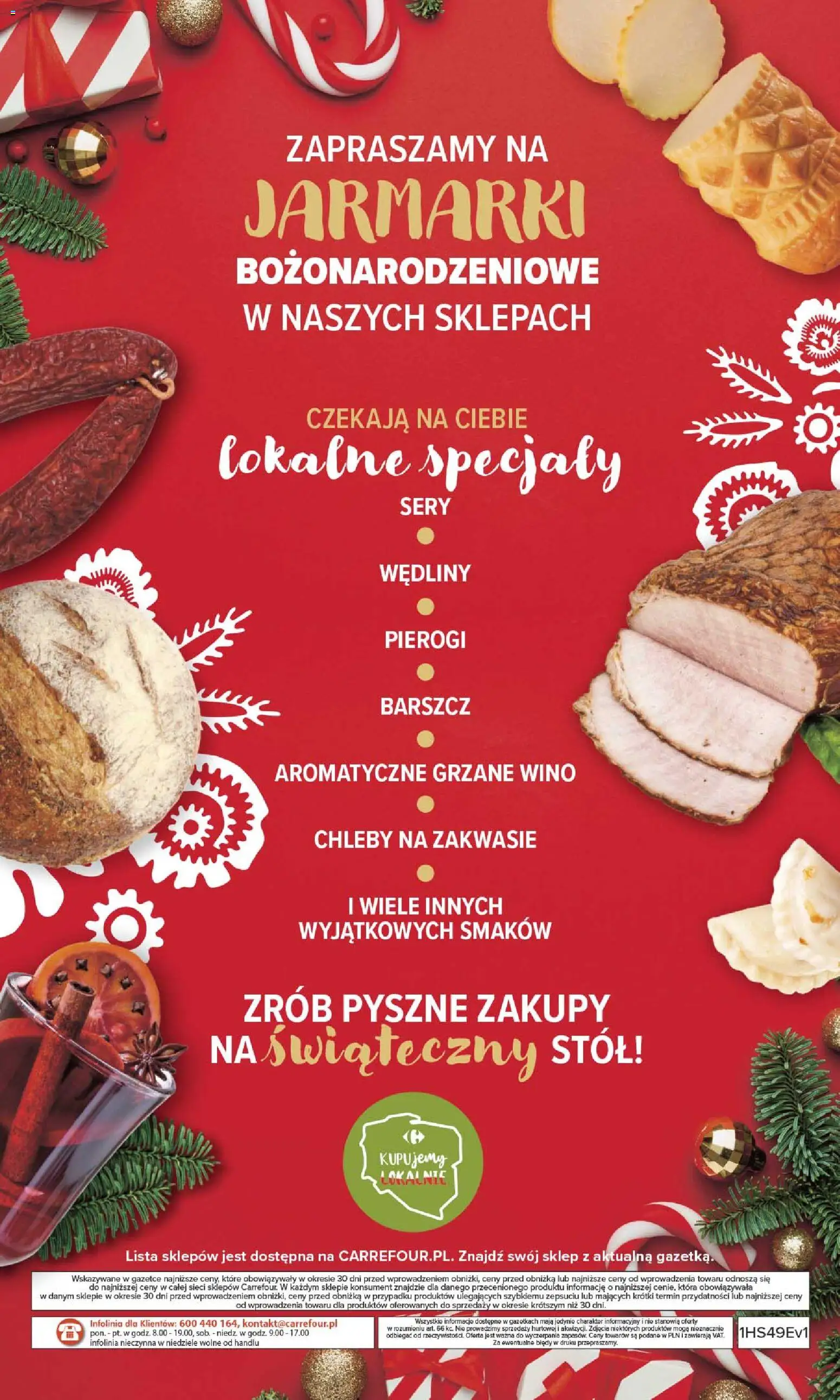 Carrefour Gazetka - Święta od 01.12.2025 | Strona: 24 | Produkty: Barszcz, Grzane wino, Wędliny, Wino