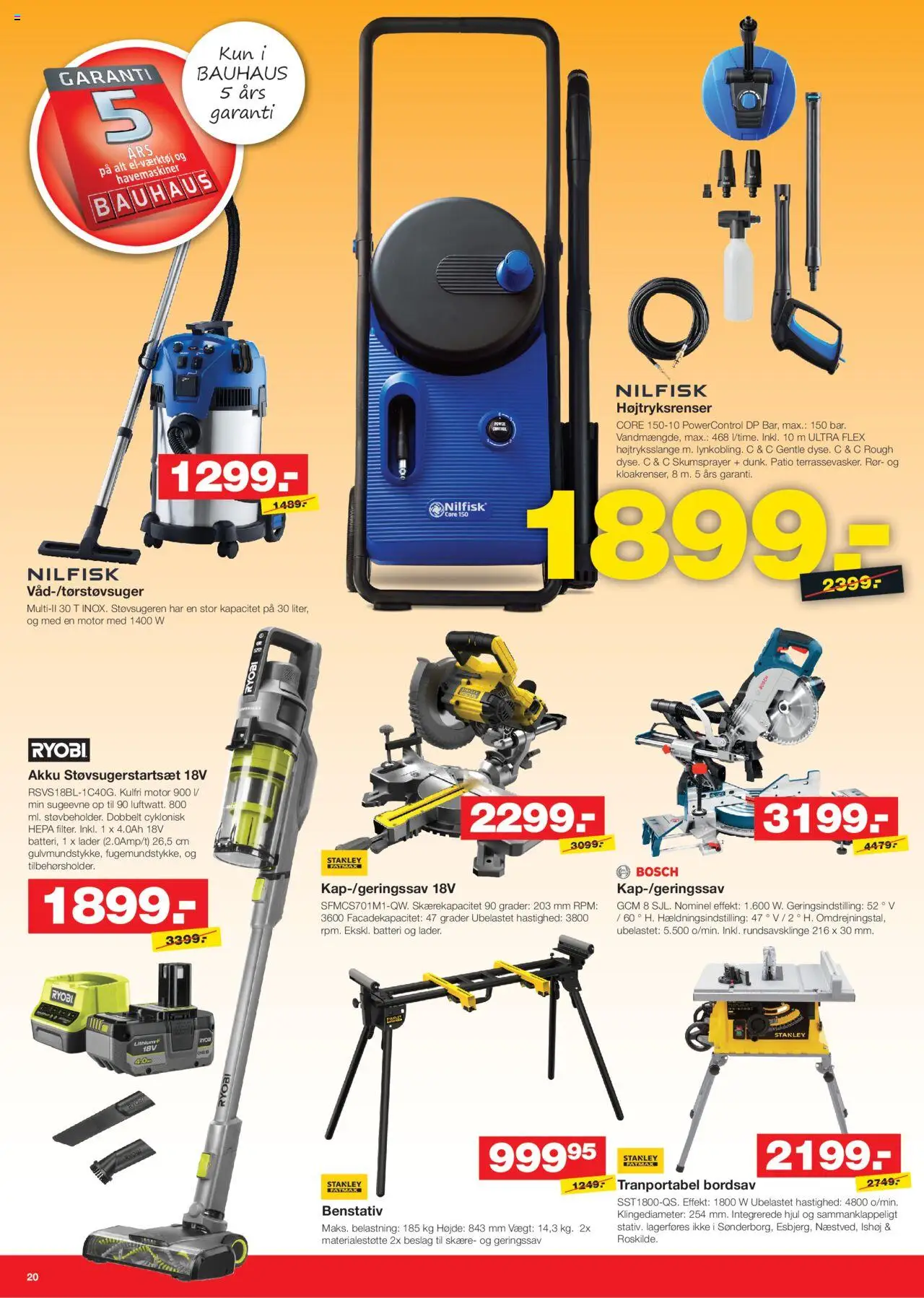Bauhaus tilbudsavis – gyldig fra 10.10.2025 | Side: 20 | Produkter: Batteri