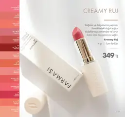 01.01.2026 tarihinden itibaren geçerli olan Farmasi kataloğu önizlemesi | Sayfa: 29 | Ürünler: Ruj