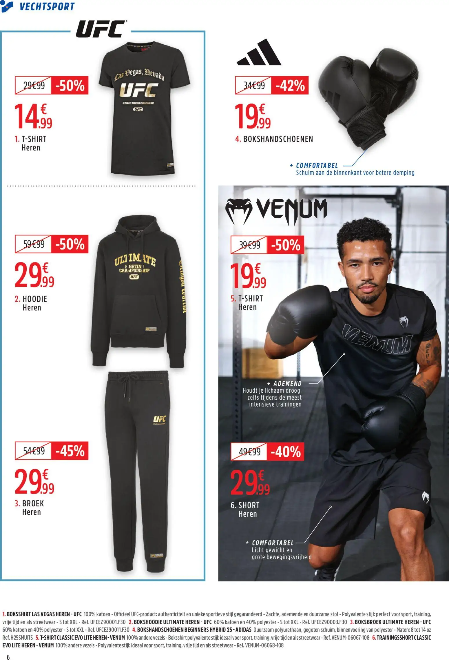 {H1} | Pagina: 6 | Producten: Gewicht, Fehérhagyma, Hoodie, Broek