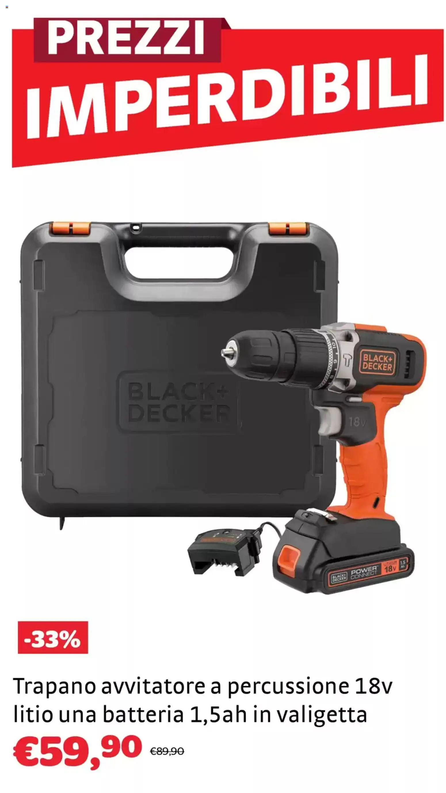 Volantino Brico Center del 04.02.2026 | Pagina: 11 | Prodotti: Avvitatore, Trapano, Valigetta, Batteria