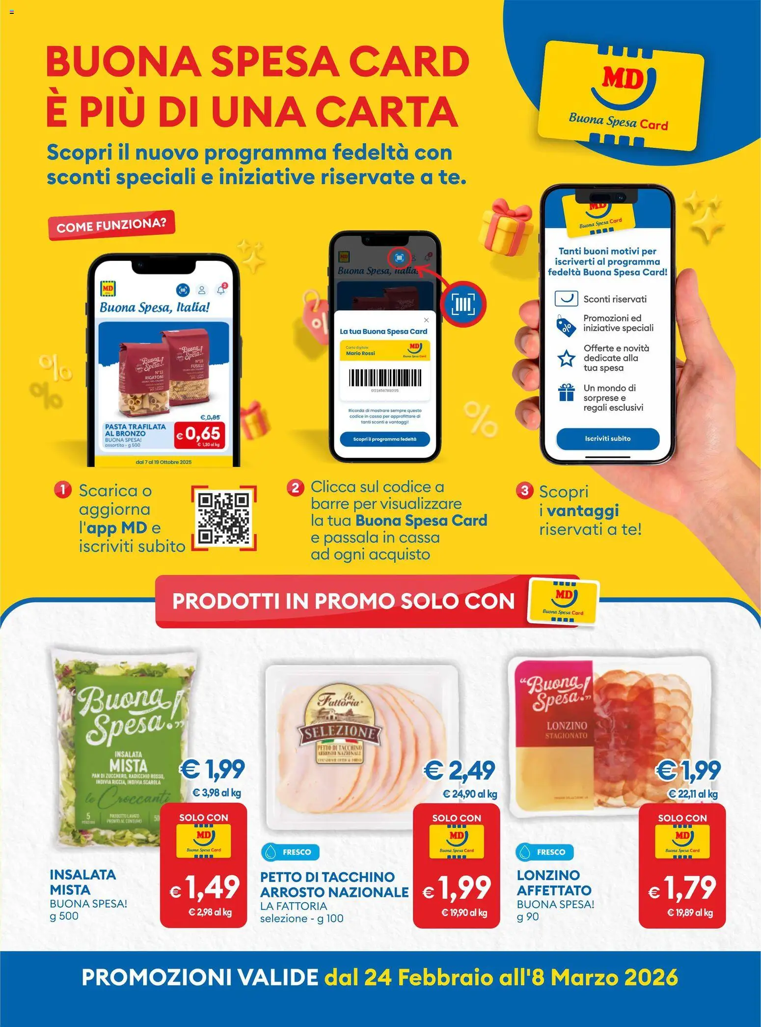 Volantino MD Discount del 24.02.2026 | Pagina: 13 | Prodotti: Arrosto, Tè, Insalata, Indivia