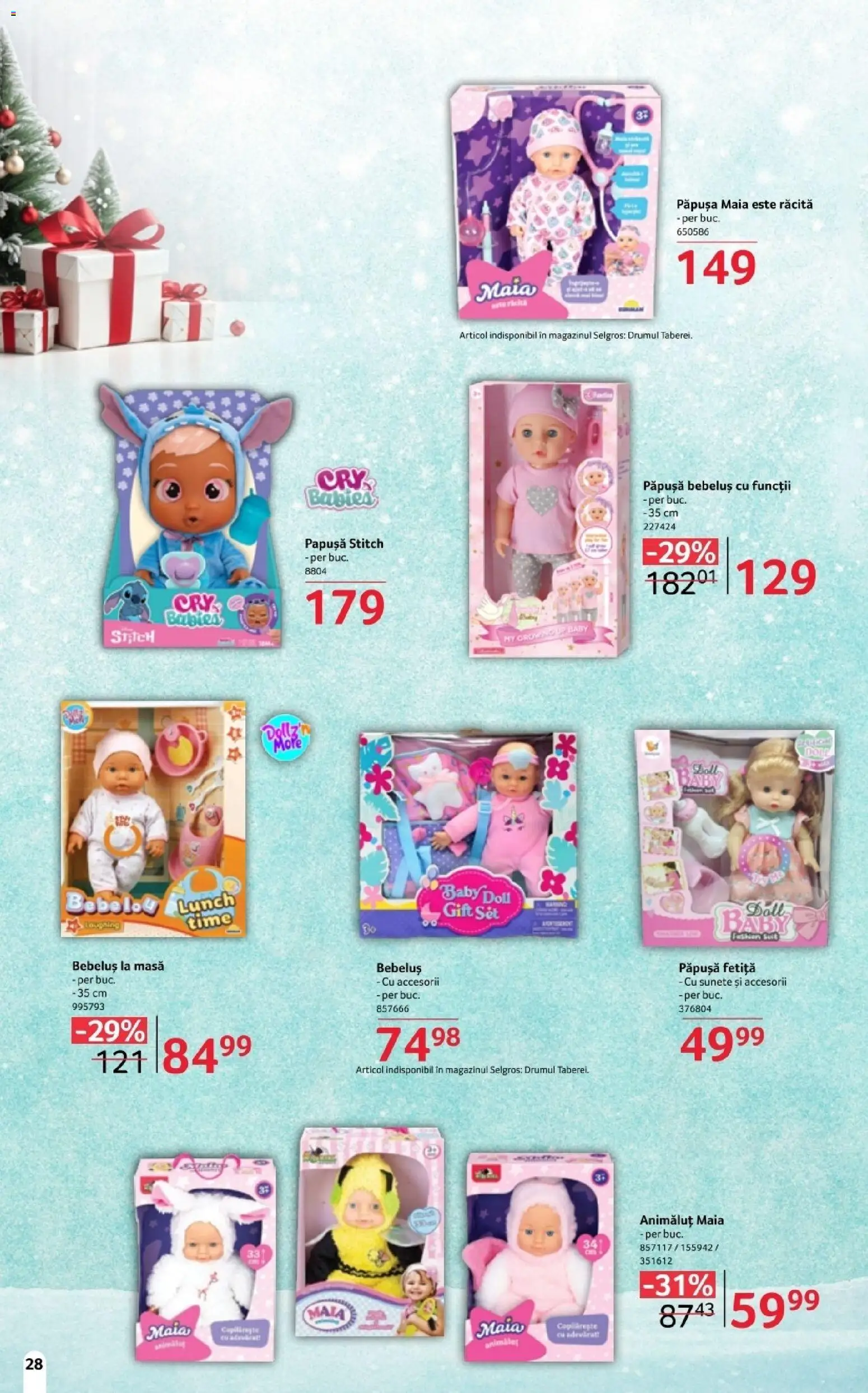 Noul catalog Selgros – valabil de la 14.11.2025 | Pagină: 28 | Produse: Masă