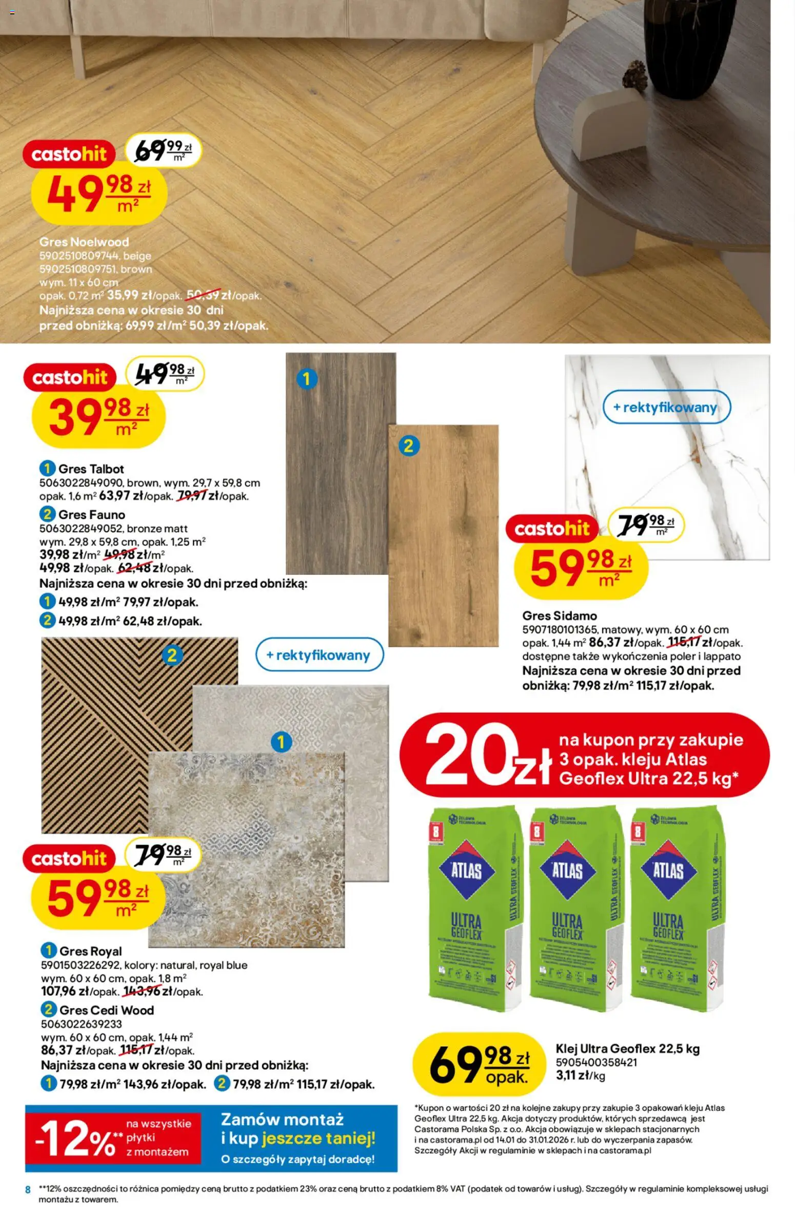 Castorama Gazetka od 14.01.2026 | Strona: 8