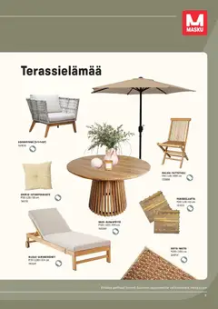 Masku-mainoslehti voimassa 09.03.2026 alkaen | Sivu: 7 | Tuotteet: Sohvaryhmä, Matto