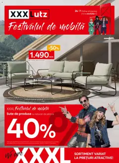 XXXLutz catalog - Iulie – previzualizare al pliantului de la XXXLutz valabil de la 14.07.2025