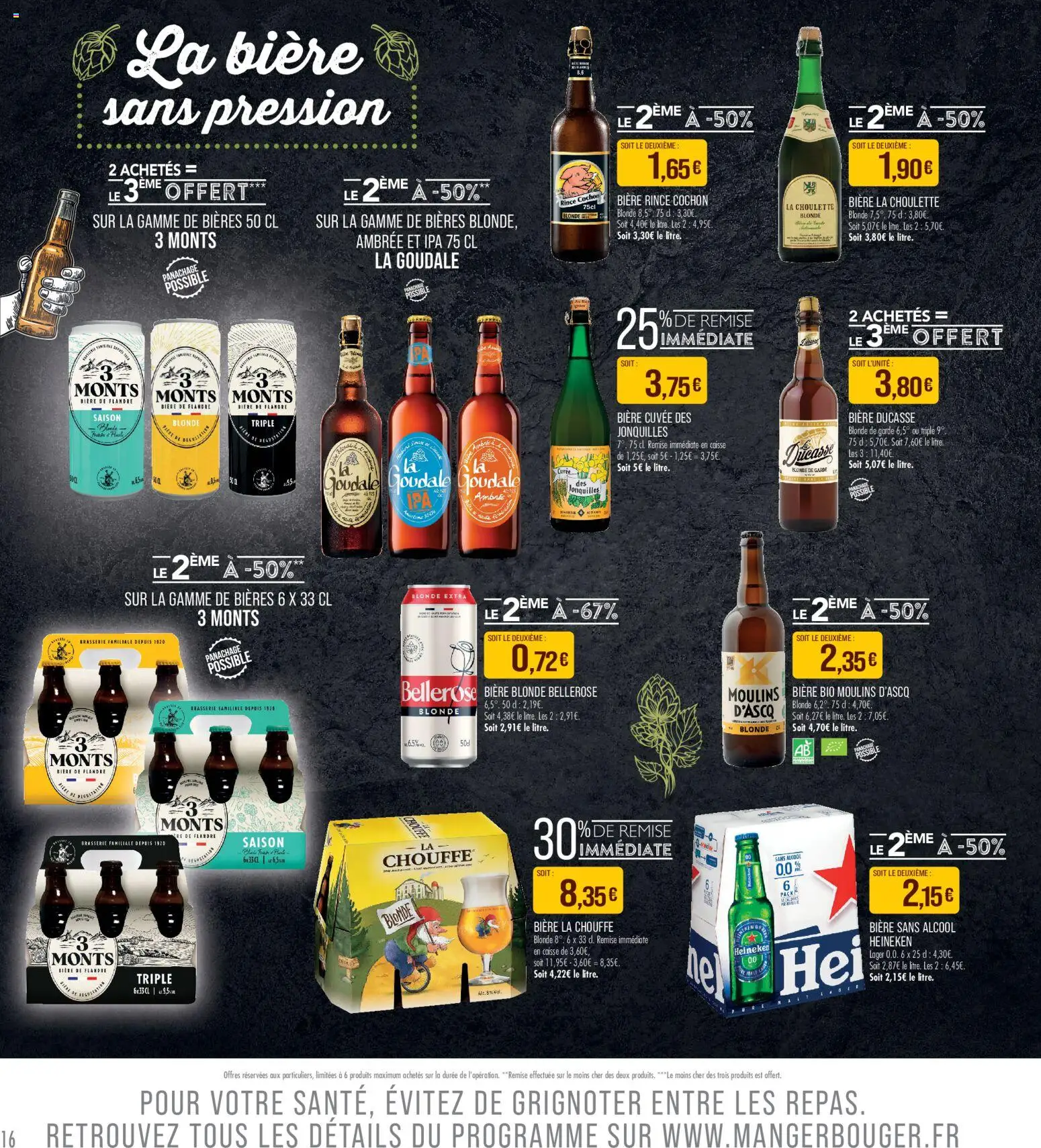 {H1} | Page: 16 | Produits: Goudale, Bière blonde, Bière, Heineken