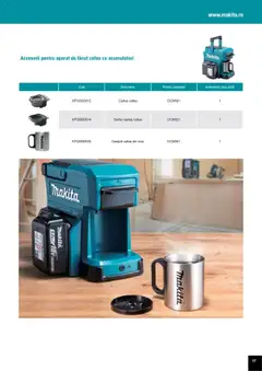 Makita catalog - Accesorii  – valabil de la 01.04.2025 | Pagină: 17