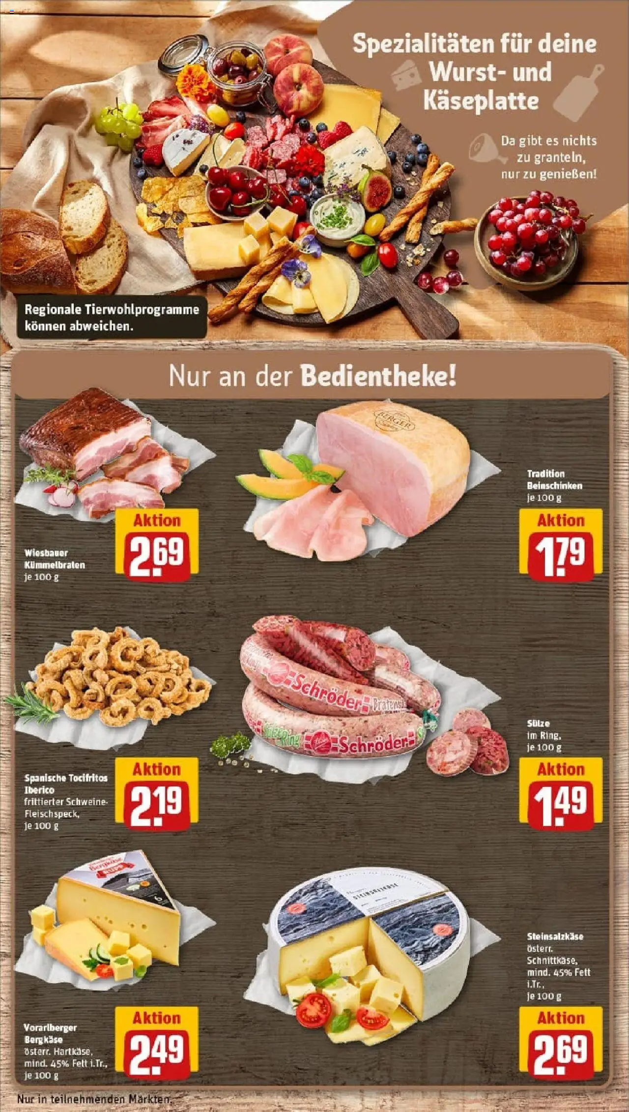 Rewe prospekt Köln / Lövenich	 – gültig ab 19.10.2025 | Seite: 13 | Produkte: Wurst