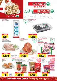 Spar Market Akciós újság - amely érvényes a következő dátumtól: 05.02.2026