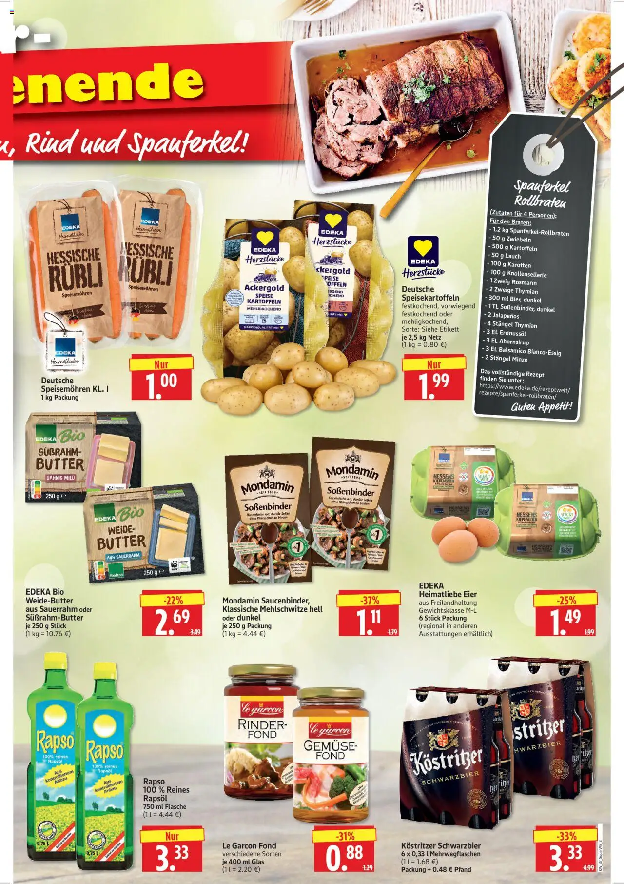 HERKULES - Sonderbeilage – gültig ab 11.09.2025 | Seite: 3 | Produkte: Balsamico, Kartoffeln, Gemüse, Sauerrahm