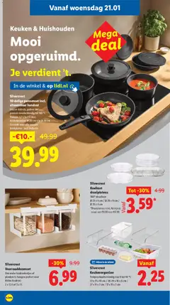 Lidl - Folder week 4 - Voorbeeld van een folder van Lidl, geldig van 19.01.2026 | Pagina: 26 | Producten: Livre pour enfants, Koelkast, Planken
