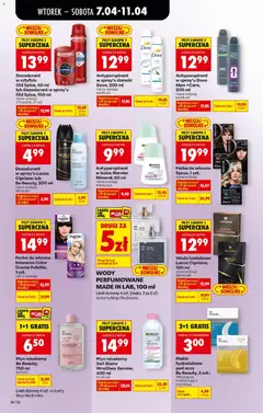 Pogląd oferty "Dezodorant w sztyfcie Old Spice, 50 ml lub Dezodorant w spray'u Old Spice, 150 ml, Dezodorant w sztyfcie lub w spray'u, różne rodzaje" - ważna od 07.04.2026 | Strona: 68