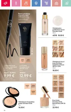 Katalóg Oriflame 12 2025 │ platný od 17.08.2025 | Strana: 56 | Produkty: Púder, CC krém, Krém