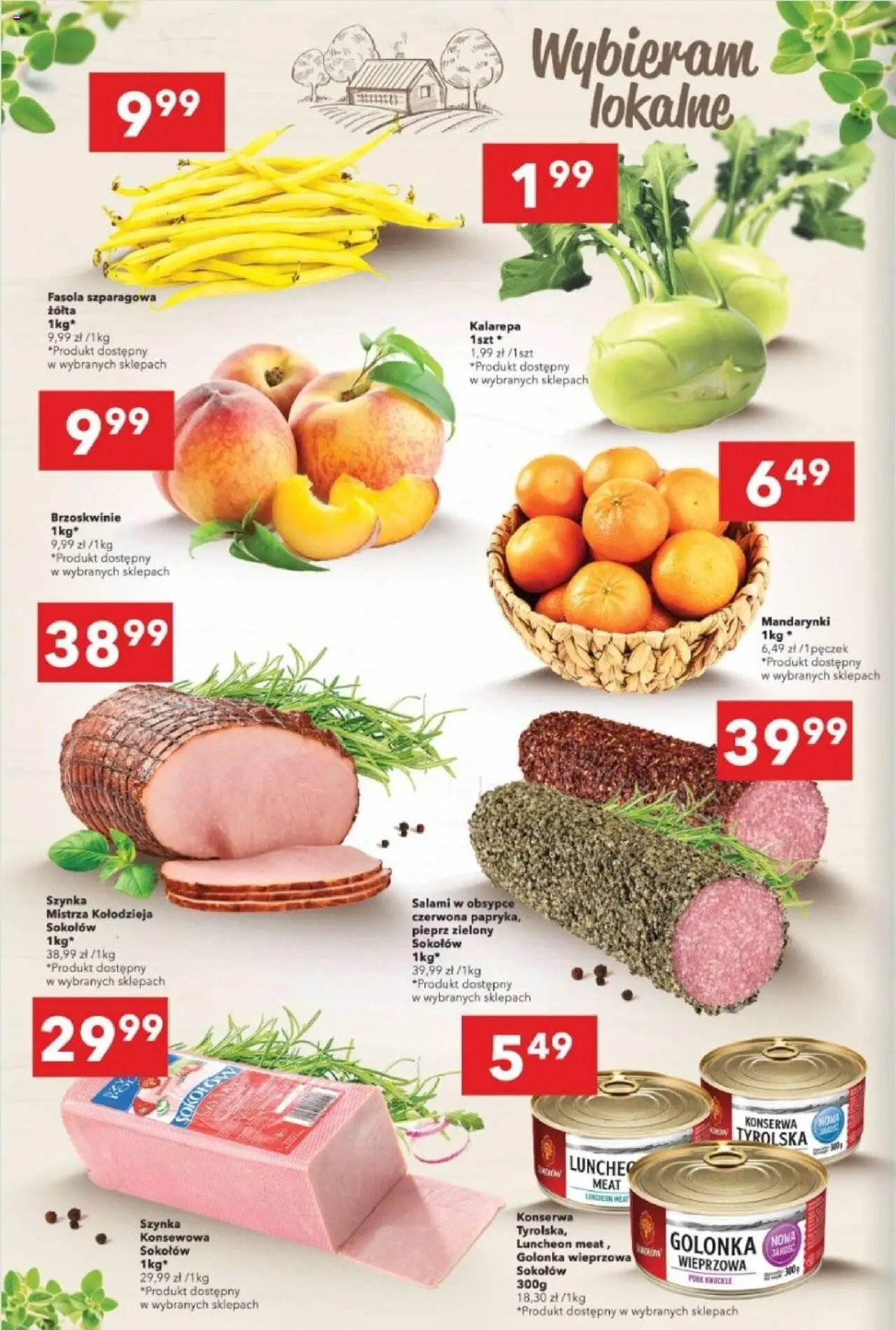 Lewiatan gazetka - Katowice od 21.08.2025 | Strona: 2 | Produkty: Golonka wieprzowa, Salami, Brzoskwinie, Mandarynki