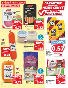 Kaufland leták platný od 30.10.2025 | Strana: 22