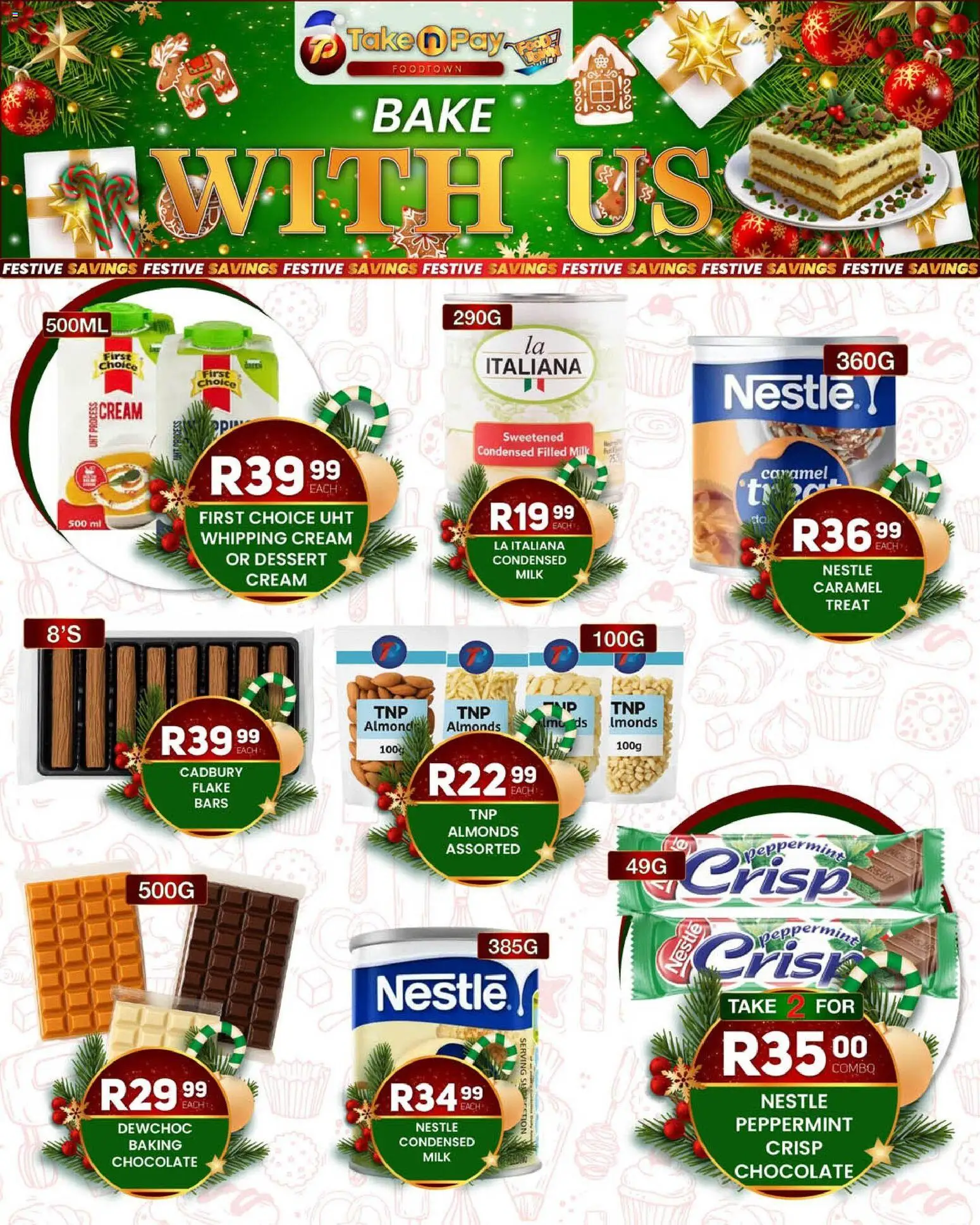 New Take n Pay catalogue – valid from 08.12.2025 | Page: 9 | Products: Milk, Chocolate, Cream, Caramel