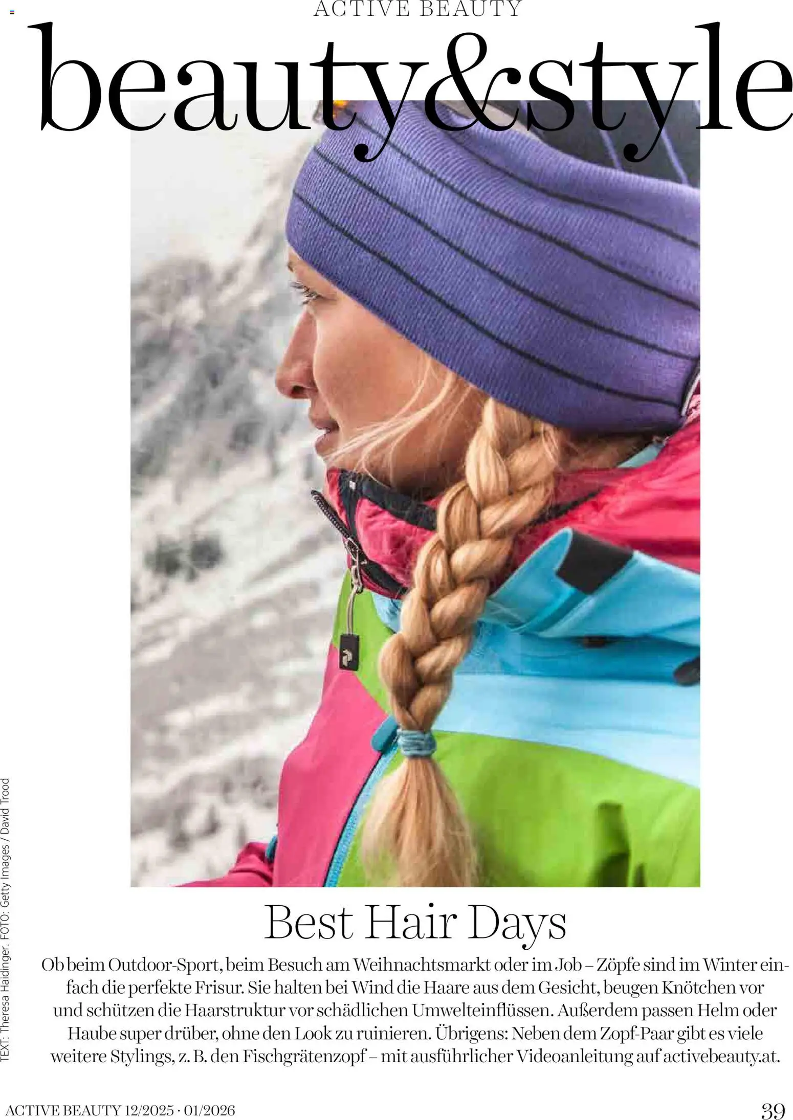 dm drogerie markt Active Beauty Magazin 12/2025, 01/2026 gültig ab 01.12.2025 | Seite: 39