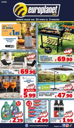 Anteprima del volantino Europlanet Casa volantino valido a partire dal 23.04.2026
