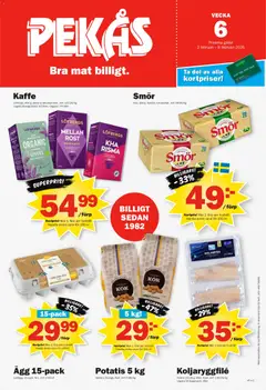 Pekås - erbjudanden - Förhandsvisning av reklamblad från butik Pekås aktuell från 02.02.2026