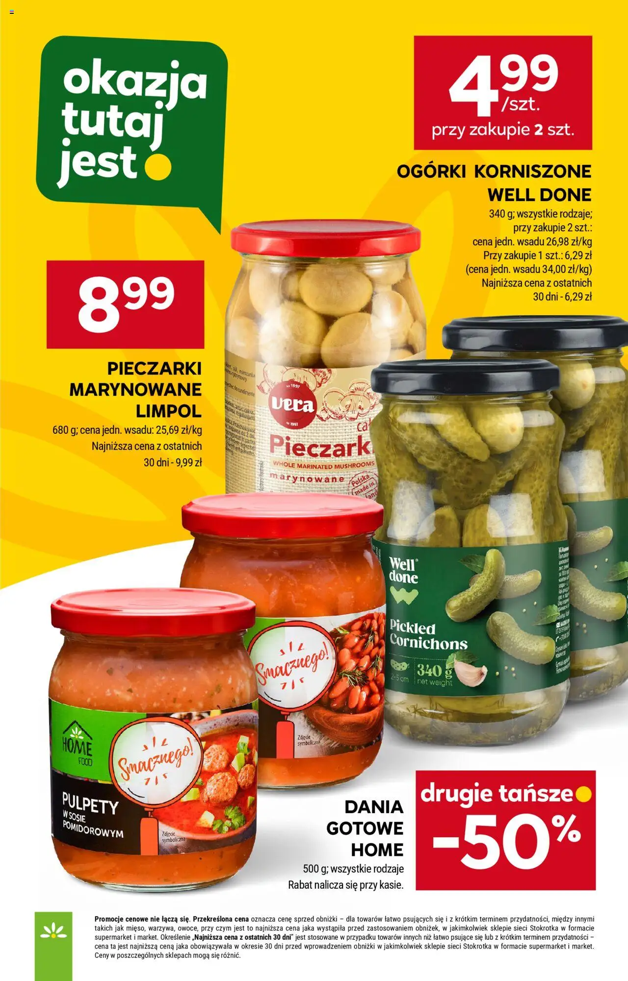 Stokrotka Gazetka - Market od 11.09.2025 | Strona: 18 | Produkty: Pieczarki, Stokrotka, Ogórki