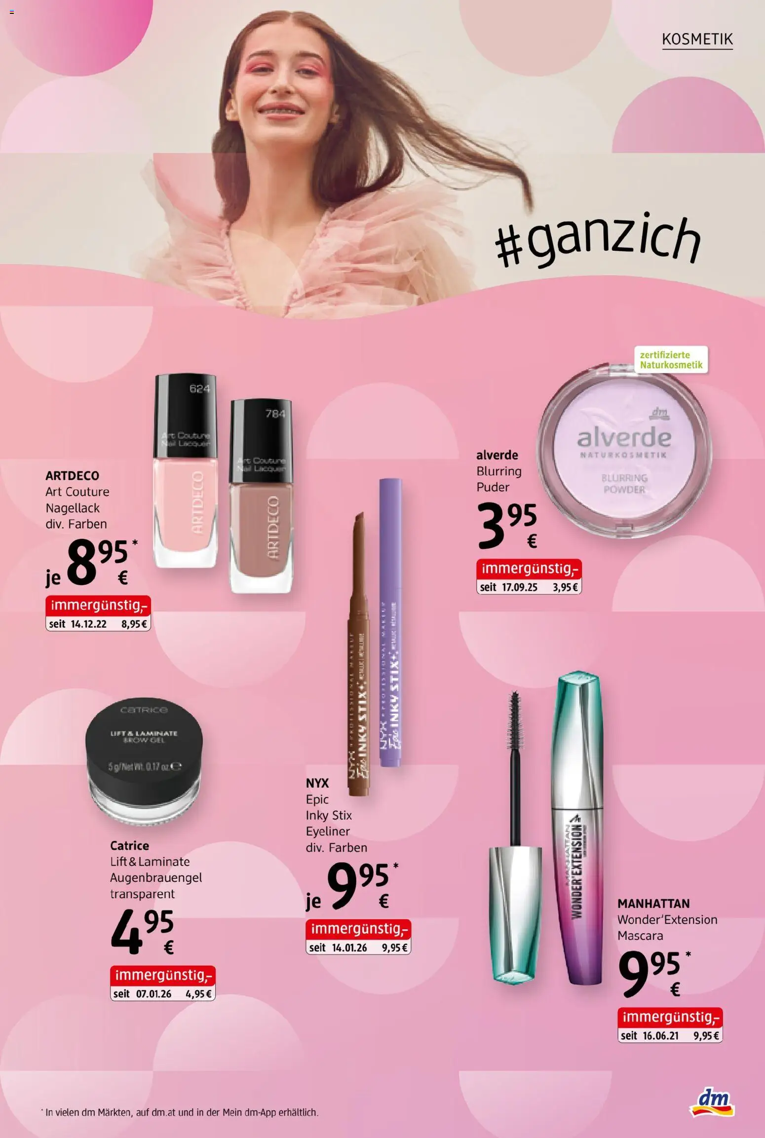 dm drogerie markt Journal Mai 2026 gültig ab 01.05.2026 | Seite: 9 | Produkte: Puder, Eyeliner, Nagellack