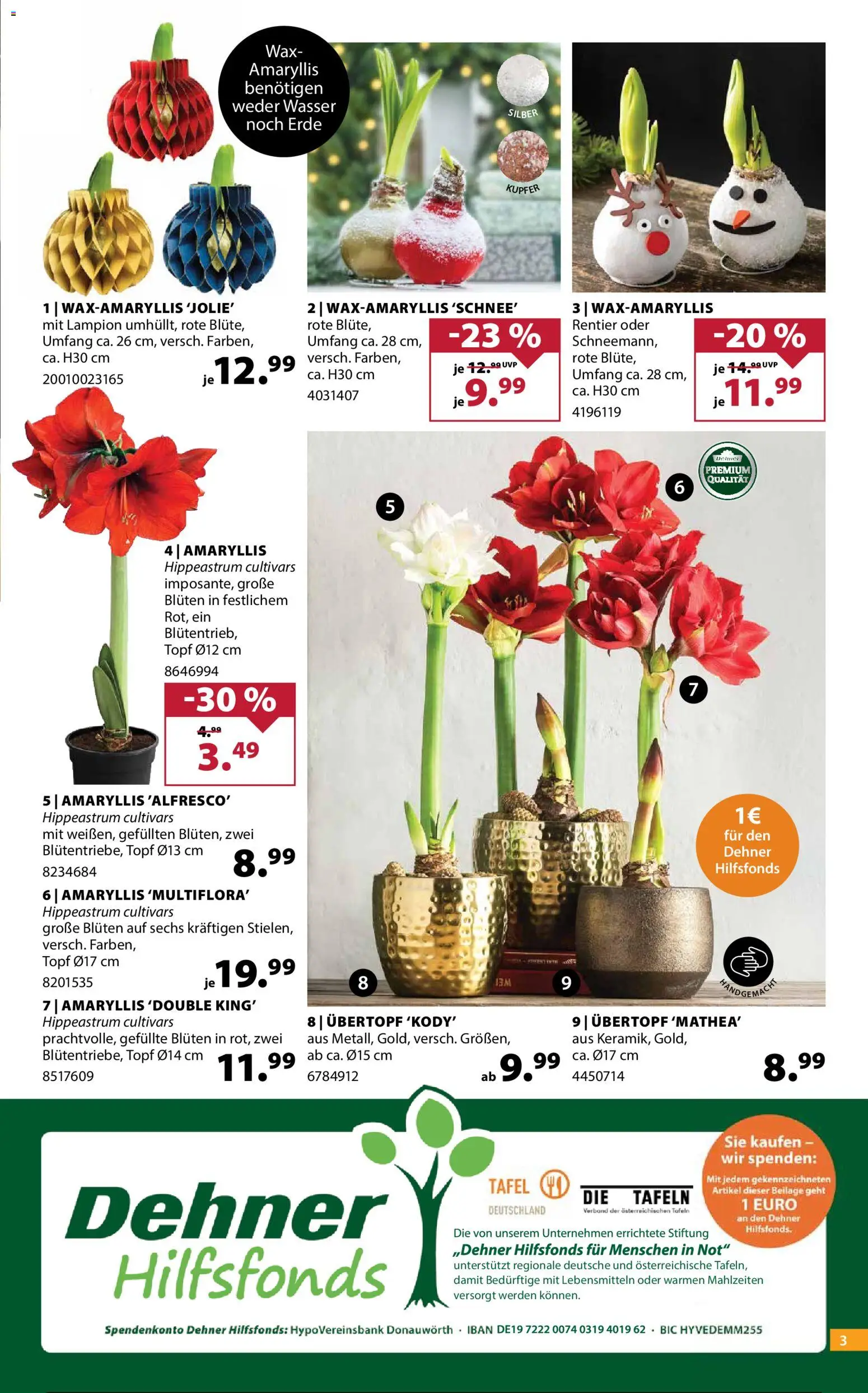 Dehner Prospekt 	 – gültig ab 19.11.2025 | Seite: 3 | Produkte: Wasser