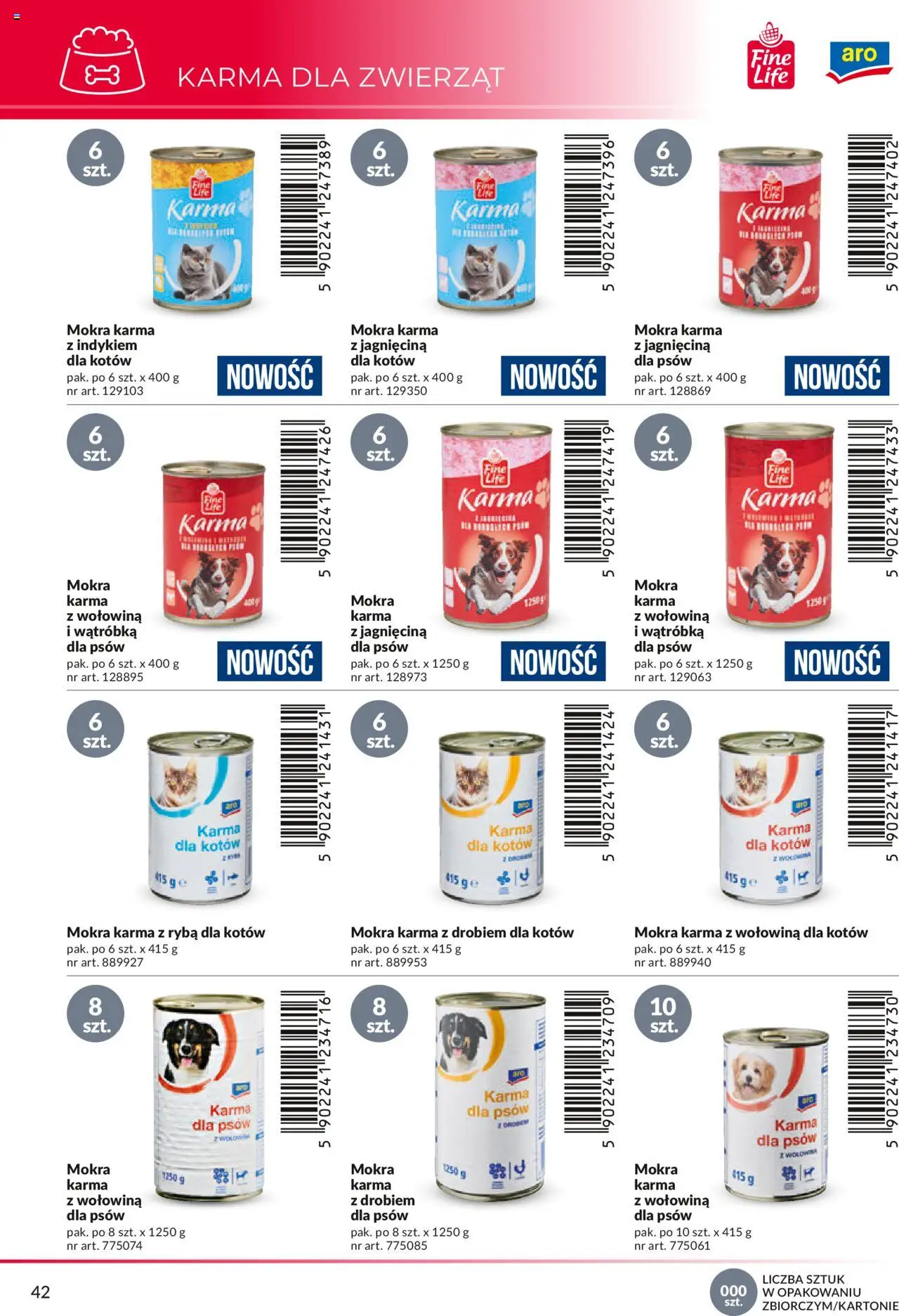 Makro Gazetka - Katalog marek własnych dla właścicieli sklepów od 18.04.2024 | Strona: 42 | Produkty: Jagnięcina, Wołowina, Ryba